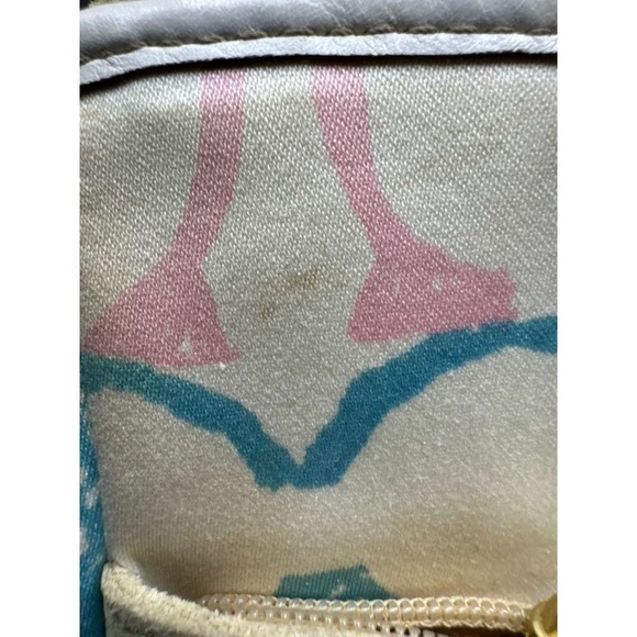 NWD Coach M05K-247 Hampton Pastel Signature Scribble Canvas Tote Bag Multicolor - Picture 8 of 16